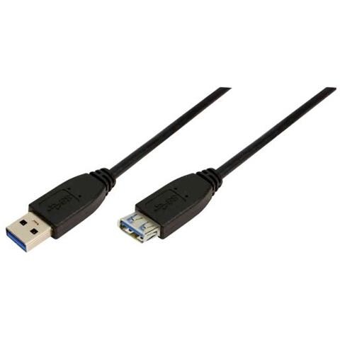 2m USB A - USB A 3.0 F / M, 3.0, USB A, USB A - Foto 1