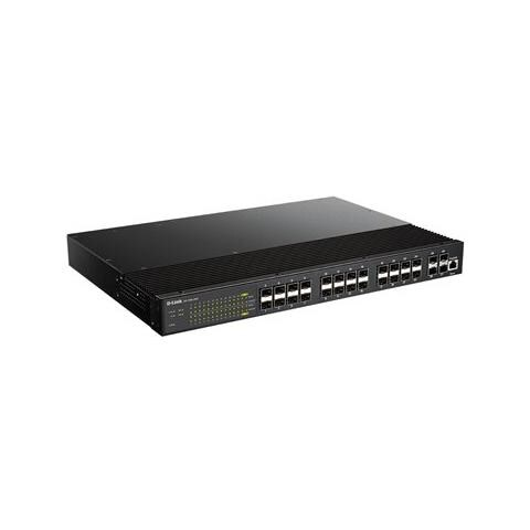 DIS 700G-28XS - Switch - L2+ - gestito - 24 x Gigabit SFP + 4 x  - Foto 2