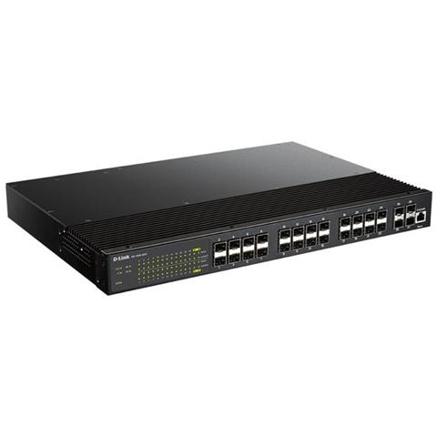 DIS 700G-28XS - Switch - L2+ - gestito - 24 x Gigabit SFP + 4 x  - Foto 1