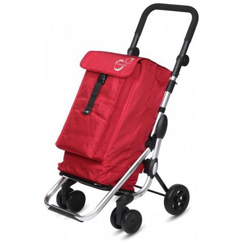 Passeggino Mercato 4 Ruote 40l Rosso - 24910c 353 - Foto 1