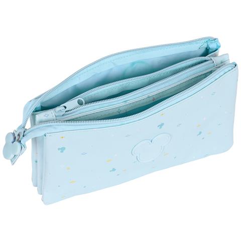 Portaoggetti Triplo Mickey Mouse Clubhouse Baby Azzurro Chiaro (22 X 12 X 3 Cm) - Foto 3