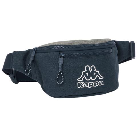 Marsupio Kappa Dark Navy Grigio Blu Marino 23 X 12 X 9 Cm - Foto 1