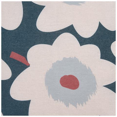 Set Di 2 Cuscini Sesbania 45 X 45 Cm Multicolore Trama Floreale - Foto 2