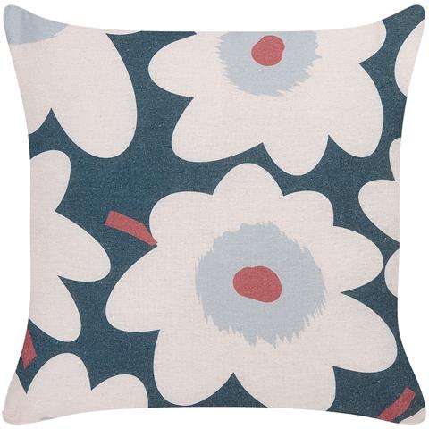 Set Di 2 Cuscini Sesbania 45 X 45 Cm Multicolore Trama Floreale - Foto 7