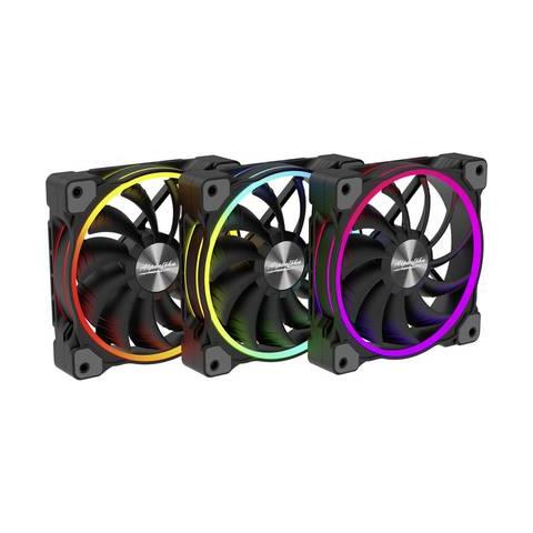 Ventola Tripla Wing Boost 140 mm PWM Colore Nero - Foto 1