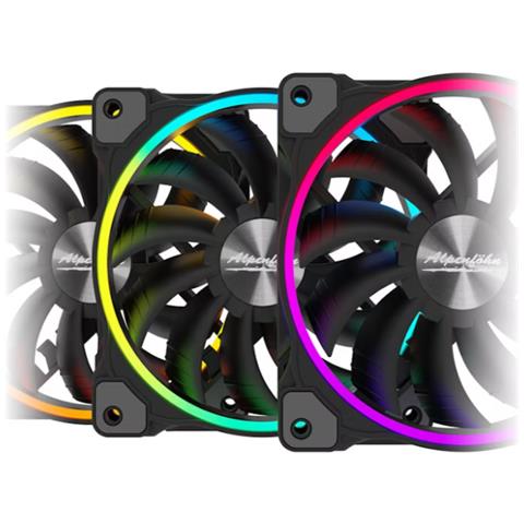 Ventola Tripla Wing Boost 140 mm PWM Colore Nero - Foto 5