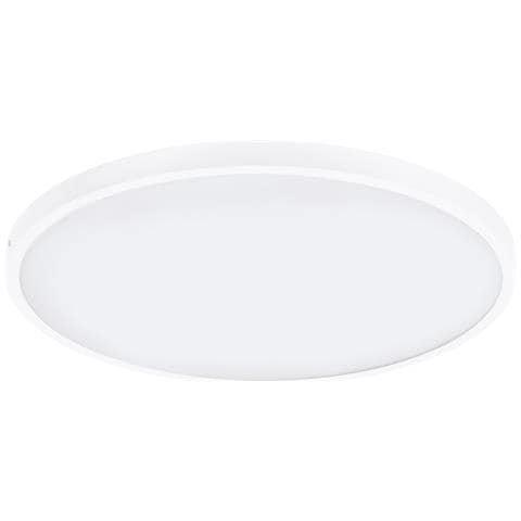 Plafoniera Moderna Fueva 1 In Alluminio Bianco Led Integrato 27w 3000k Ip20 - Foto 1