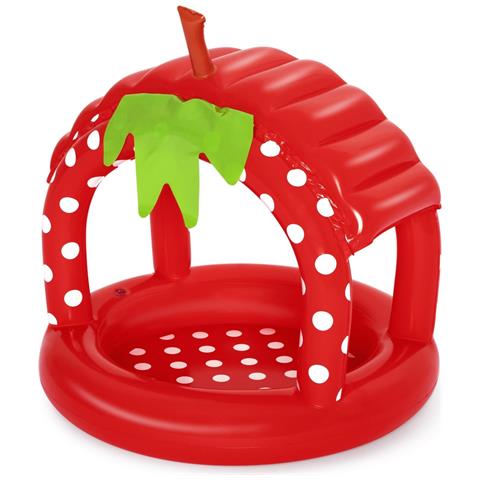 Piscina Gonfiabile Fragola Baby Con Tettuccio Very Berry 52387 - Foto 1