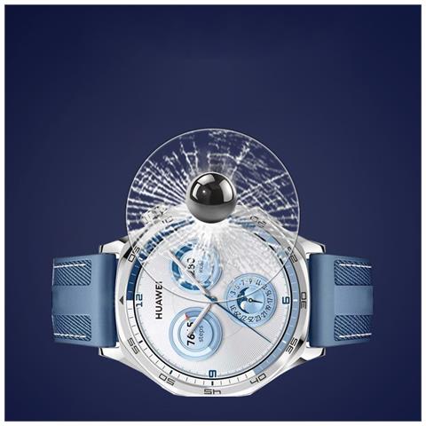 Pellicola Protettiva In Vetro Temperato Per Huawei Watch Gt5 Pro (confezione Da 2) 42 Mm - Foto 2