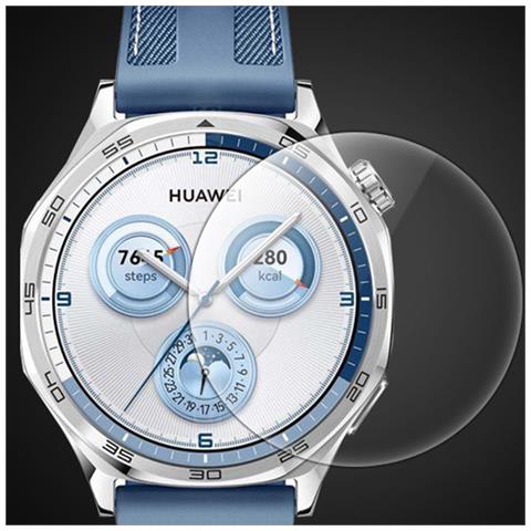 Pellicola Protettiva In Vetro Temperato Per Huawei Watch Gt5 Pro (confezione Da 2) 42 Mm - Foto 4