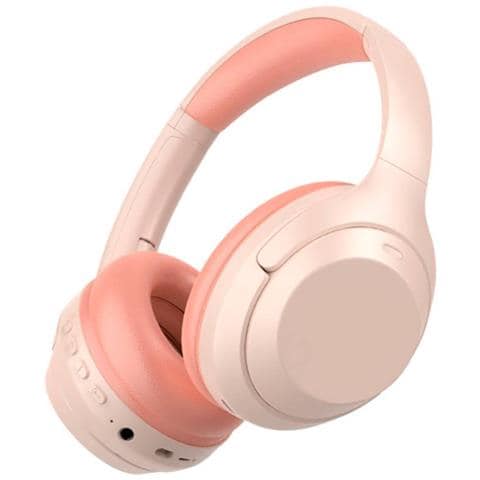 Cuffie Stereo Bluetooth 5.0 Modello Pharell, Rosa - Foto 1