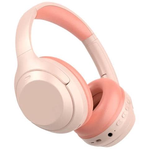 Cuffie Stereo Bluetooth 5.0 Modello Pharell, Rosa - Foto 2
