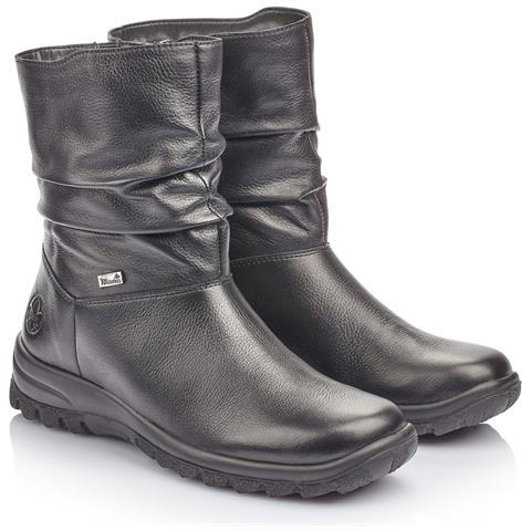 Mason Black Ankle Boots Stivali Pelle Scarpe Donna Nero Eu 36, Z7193-00 - Foto 2