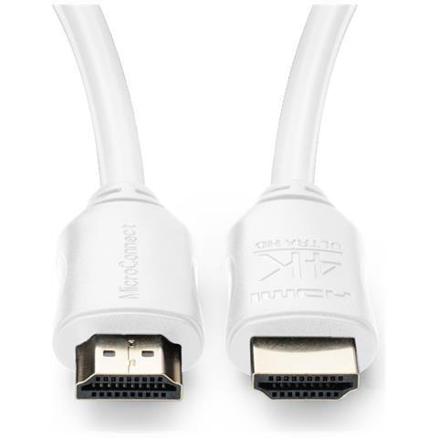MC-HDM19197.5V2.0WH cavo HDMI 7,5 m HDMI tipo A (Standard) Bianco - Foto 2