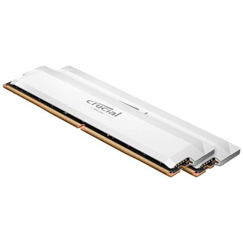 Crucial Pro Oc 64gb Kit2 Ddr5-6000 U Wht - 64 Gb (cp2k32g60c40u5w) - Foto 1