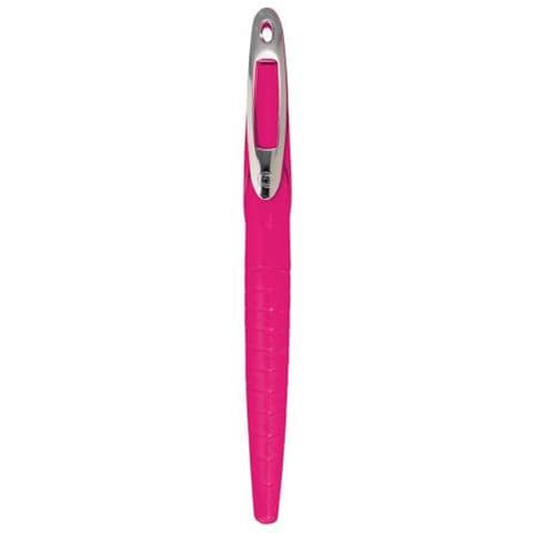 Herlitz My.pen Penna Stilografica Sistema Di Riempimento Della Cartuccia Rosa, Bianco 1 Pz - Foto 2