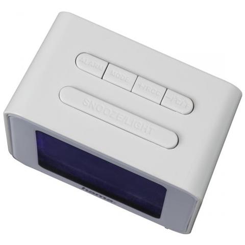 Hama Cube Orologio Da Tavolo Digitale Rettangolare Bianco - Foto 3