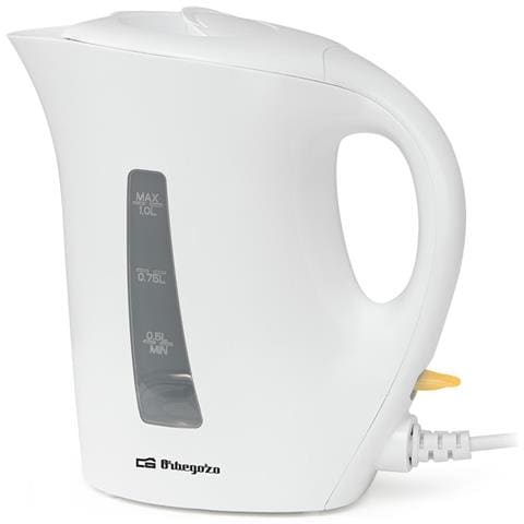 Bollitore Elettrico KT 4150 con Capacità 1 Litro Potenza 1200 W Colore Bianco - Foto 1