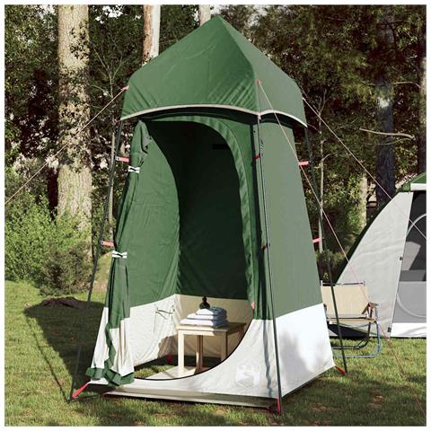 Tenda per Toilette Verde Impermeabile - Foto 2