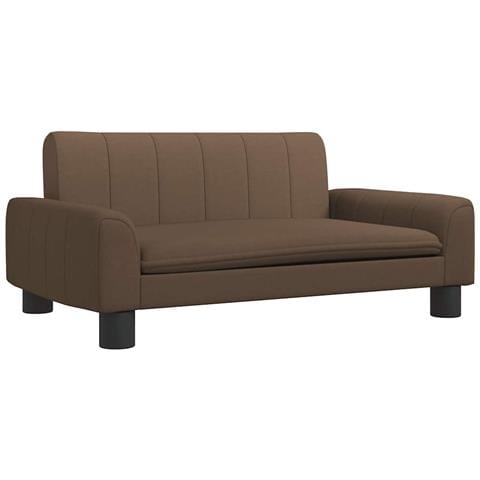 Lettino per Cani Marrone 70x45x30 cm in Tessuto - Foto 1