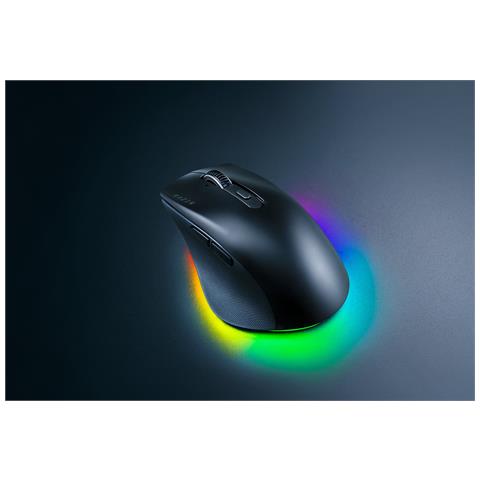 Pro Click V2 mouse Gaming Mano destra RF Wireless + Bluetooth + USB Type-C Ottico 30000 DPI - Foto 2