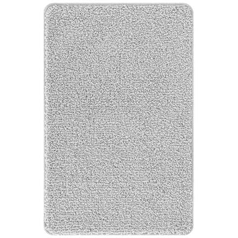 Tappeto da bagno Grigio 50 x 80 cm Polipropilene - Foto 1