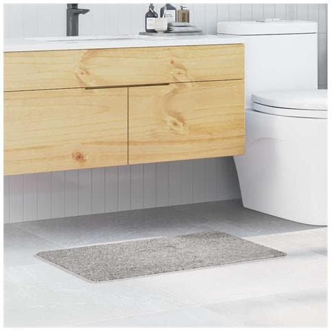Tappeto da bagno Grigio 50 x 80 cm Polipropilene - Foto 2
