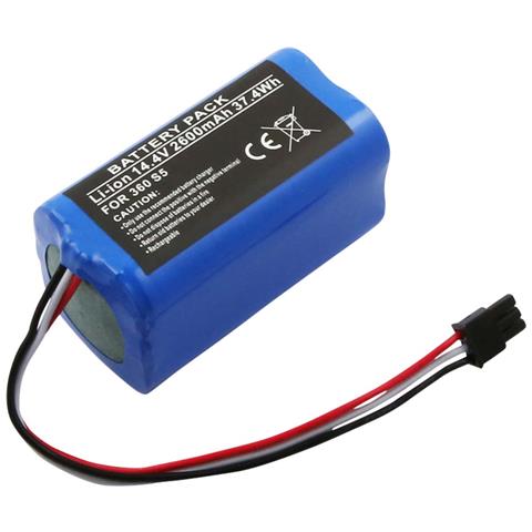 Batteria Di Ricambio Per Aspirapolvere Robot 360 S5 Li-ion 14,4v 2600mah - Foto 1
