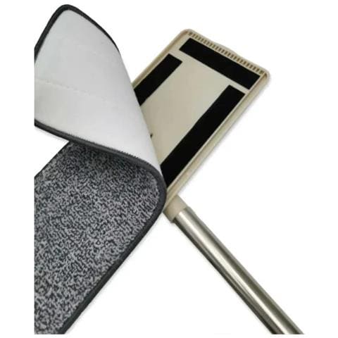 Flat Mop Mocio Lava Pavimenti Automatico E Salvaspazio Con Panno In Microfibra - Foto 2