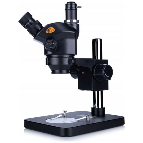 Mikroscopio Trinoculare Capella Pro Mscp-t-ps1-b - Zoom 7-45x, Oculare Wf10x22mm, Sistema Ottico Greenough, Illuminazione Led 56x - Foto 8