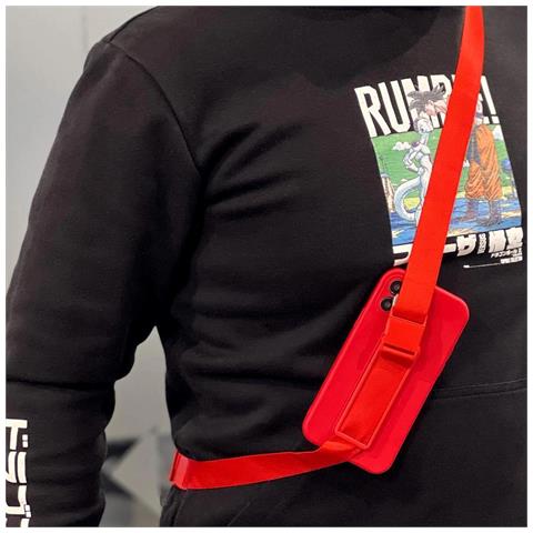 Virvini Case Cinturino In Silicone Cappello Borsa Cinturino Samsung Galaxy A13 5g Nero - Foto 7