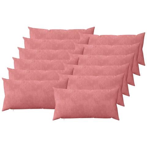 Cuscino con cuscino HEERLEN 12 pz Rosa Velluto - Foto 1