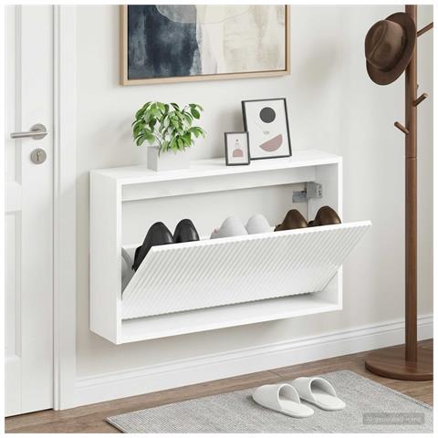 Mobiletto per Scarpe da Muro ARNHEM 71 x 17 x 43 cm - Foto 2