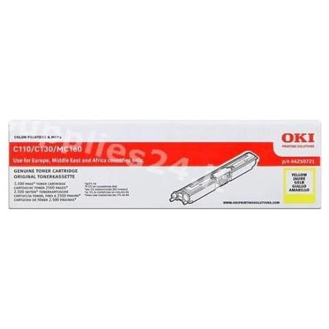 44250721 Toner Originale Giallo per C110 Capacitá 2500 Pagine - Foto 2