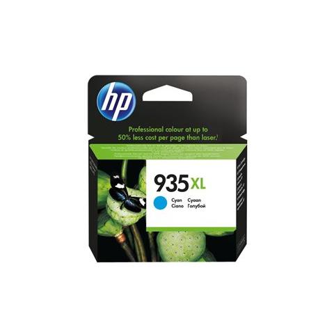 C2P24aEBGX Cartuccia Ink Originale 935XL Ciano per Officejet 6812 e-aiO / Officejet 6815 e-aiO / Officejet Pro 6230 Capacità 825 Pagine - Foto 1