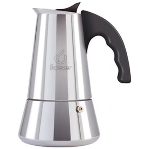 Moka 6 Tazze Acciaio Inox Colore Rosso ad Induzione - Linea Miss Conny - Foto 2