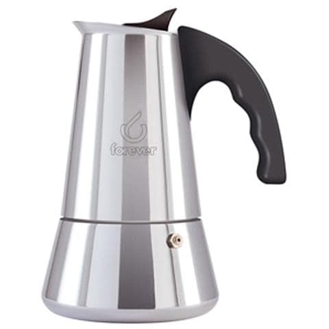 Moka 6 Tazze Acciaio Inox Colore Rosso ad Induzione - Linea Miss Conny - Foto 1