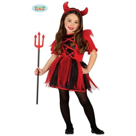 Costume Diavoletta 110/115 Cm - Foto 1