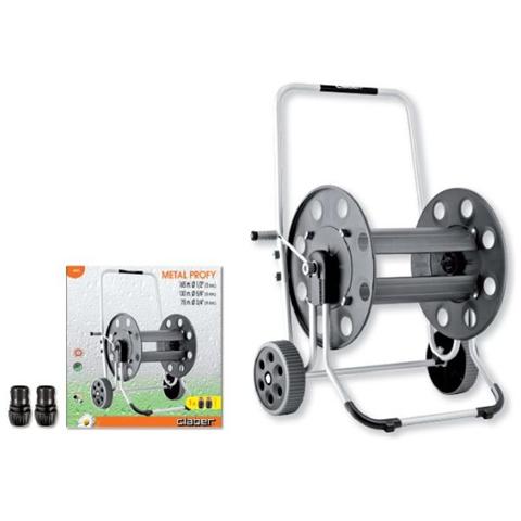 Avvolgitubo Manuale in Metallo con Ruote Metal Profy 8895 - Foto 2