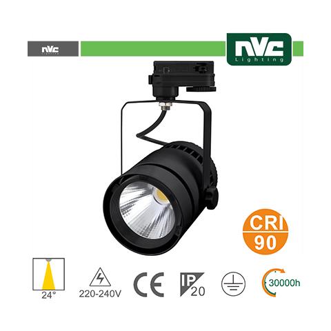 Proiettore A Binario Monofase 35w 4000k 2100lm 24ã‚â° Cri90 - Foto 1