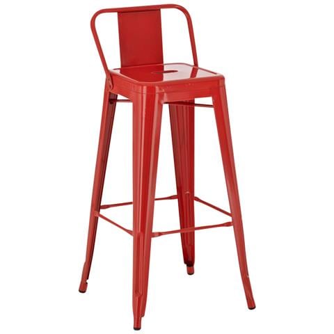 Sgabello Mason Rosso - Foto 5