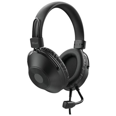 Ozo Cuffia Stereo Padiglione Auricolare Cablato con Microfono Integrato Colore Nero - Foto 2