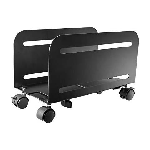 Supporto Pc Fisso Assemblato Tower Con Ruote Carrello Regolabile Desktop - Foto 1