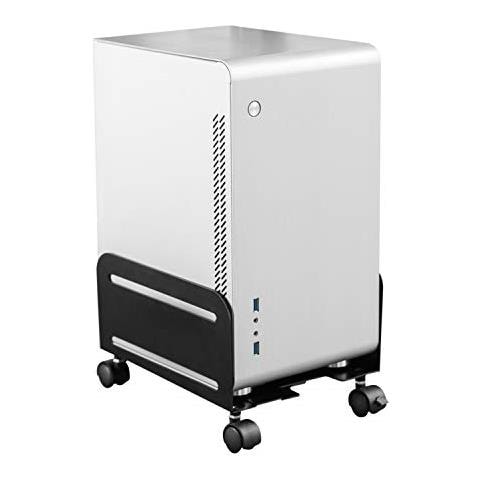 Supporto Pc Fisso Assemblato Tower Con Ruote Carrello Regolabile Desktop - Foto 2
