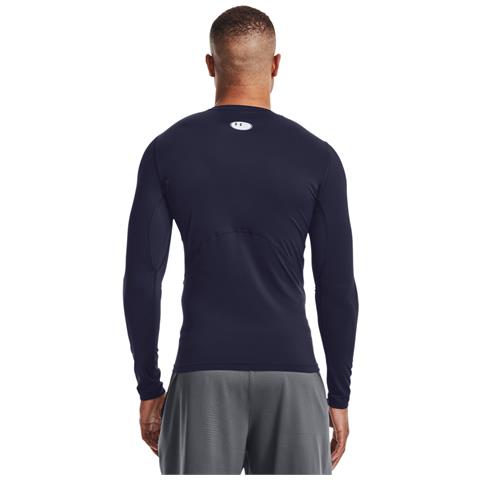 Heatgear Armour Long Sleeve, Uomo, Granata, Maniche Lunghe, Numero: S Eu - Foto 8