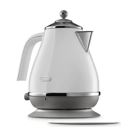 Bollitore Delonghi Kboc2001w Elettrico, 3000 W, 1,7 L, Acciaio Inossidabile, Base Girevole A 360°, Bianco - Foto 7