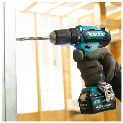 Set Di 2 Macchine Makita Clx224smj - Trapano E Cacciavite - Impact Driver - 2 Batterie 4,0ah - 1 Caricatore - Foto 2