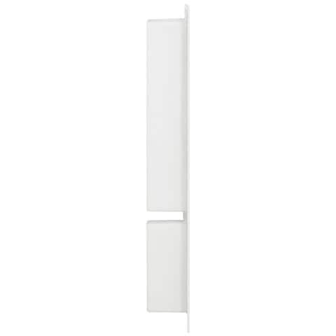Nicchia da Doccia con 2 Scomparti Bianco Lucido 41x69x9 cm - Foto 7
