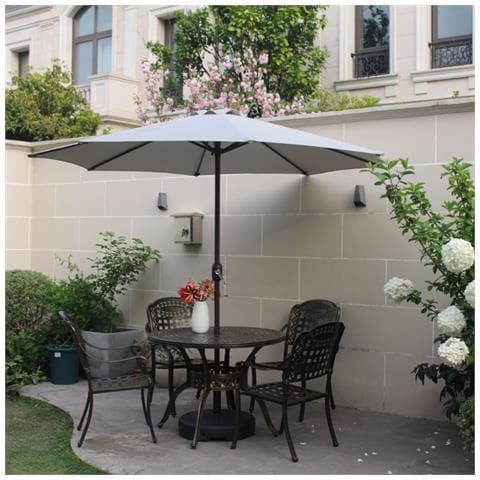 Portofino Ombrellone Rotondo Ecru 2,94 X 2,94 M - Foto 7