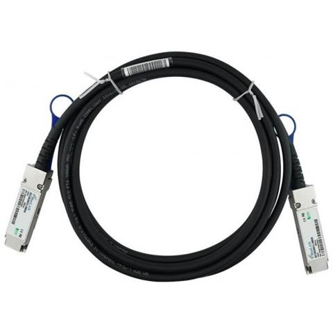 Blueoptics Cbl-ntwk-0942-mq28c25m-bl Cavo Infiniband 3 M Qsfp28 Nero, Argento - Foto 2